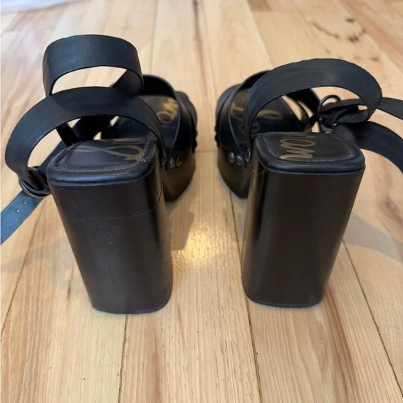 Sam Edelman Women's Rosalind Platform Sandals! Size 6! Black! - Picture 5 of 6